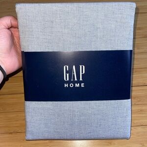 Gap Home Organic Cotton Window Curtain Pair